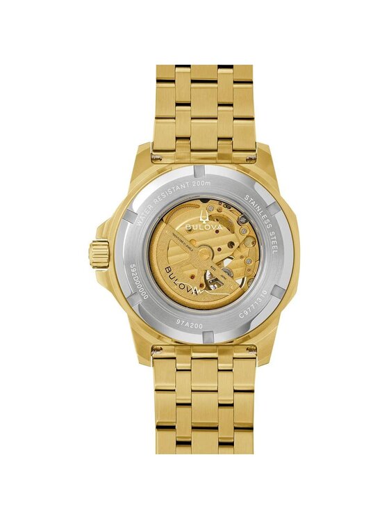 Bulova Bulova Zegarek 97A200 Złoty