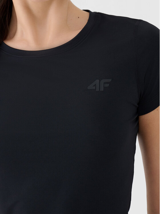 4F 4F T-Shirt 4FWAW26TFTSF2325-20S Czarny Active Fit