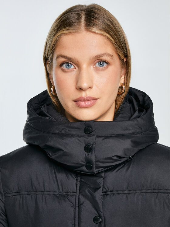 BIG STAR BIG STAR Kurtka zimowa KELVIANA Czarny Basic Fit