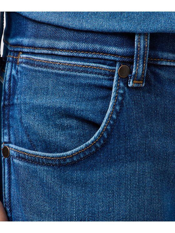 Wrangler Wrangler Jeansy Greensboro Niebieski Straight Leg
