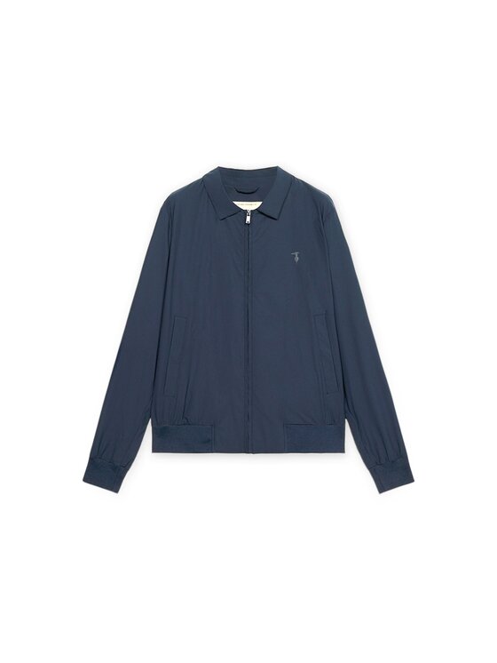 Trussardi Trussardi Płaszcz zimowy R025M000049N034 Niebieski Regular Fit