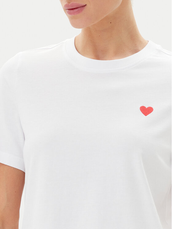 Vero Moda Vero Moda T-Shirt Paulina 10316991 Bílá Regular Fit