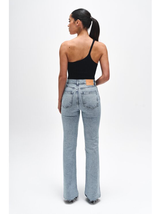 BENU BENU Jeansy JEANSY DAMSKIE Niebieski Regular Fit