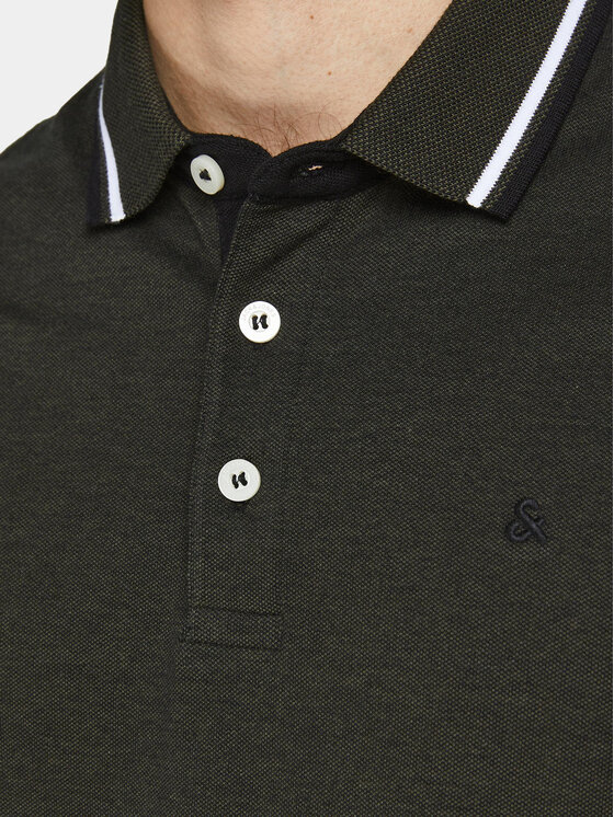 Jack & Jones Jack & Jones Set de tricouri polo﻿ Paulos 12191216 Colorat Slim Fit