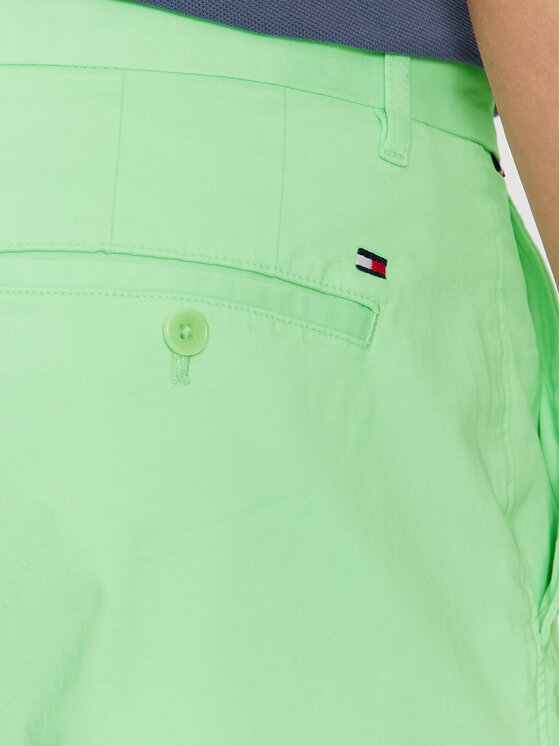 Tommy Hilfiger Tommy Hilfiger Szorty materiałowe Brooklyn MW0MW23563 Zielony Regular Fit