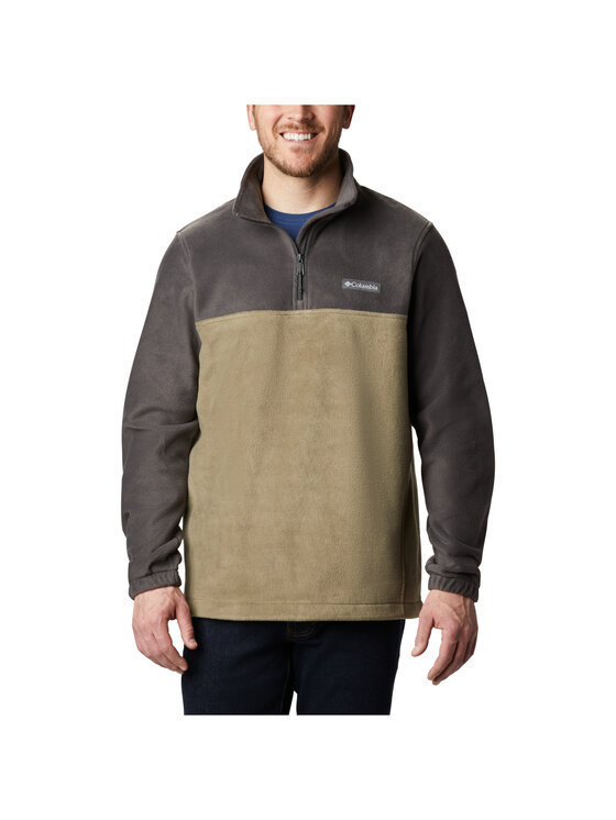 Columbia Columbia Felpa di pile Columbia Steens Mountain Half Zip Fleece Grigio Regular Fit