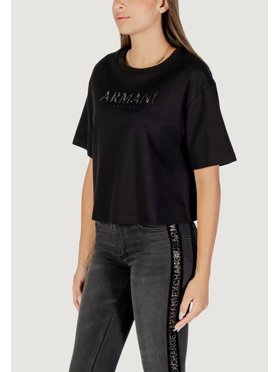 Armani Exchange Armani Exchange T-shirt XW001364 AF15085 Nero Casual Fit