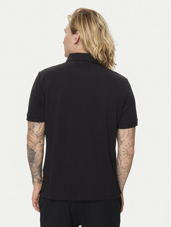 Just Cavalli Just Cavalli Polo 76OAGG19 Czarny Regular Fit