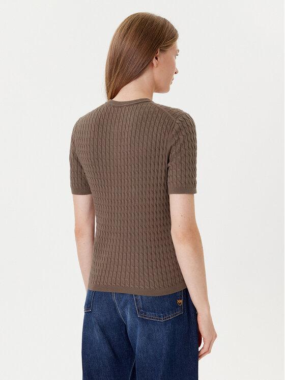 Tommy Hilfiger Tommy Hilfiger Kardigan WW0WW45707 Hnědá Slim Fit