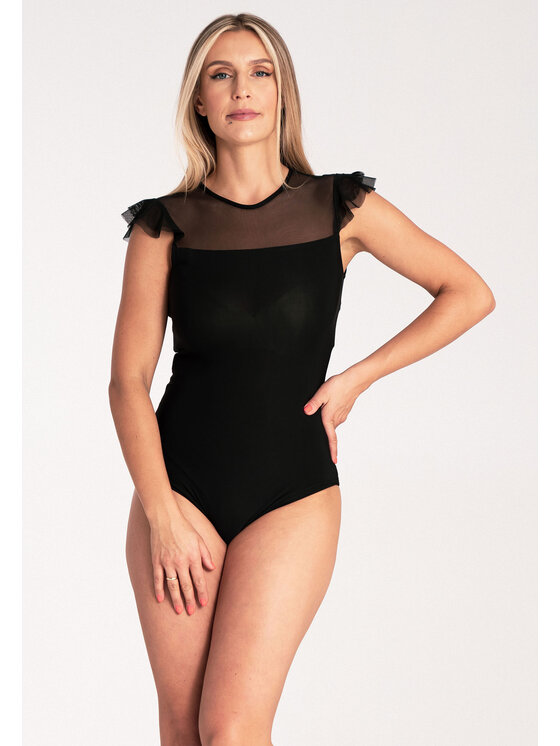 FIGL FIGL Body M1040 Čierna Regular Fit