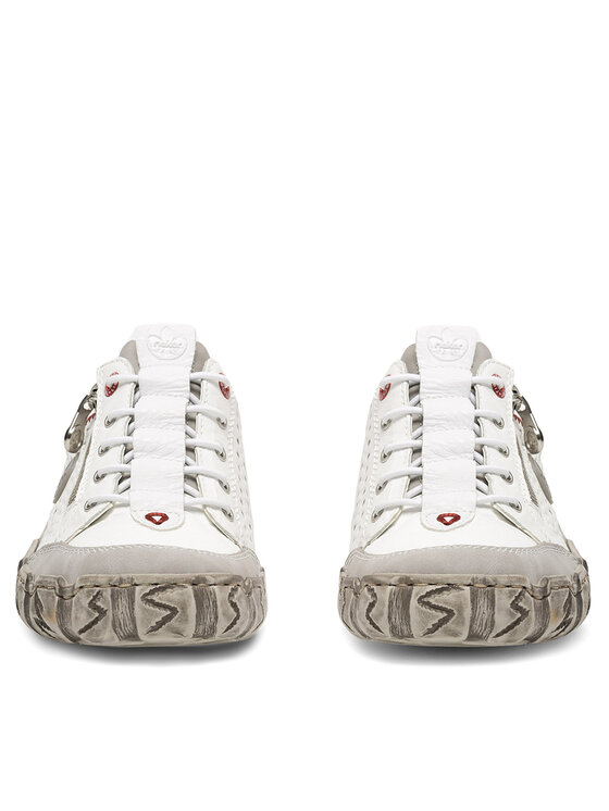 Rieker Rieker Sneakers L0355-80 Weiß