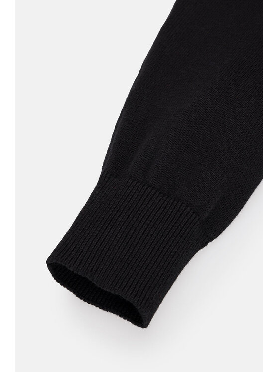 Lancerto Lancerto Sweter Jordi SW073222000071 Czarny Regular Fit