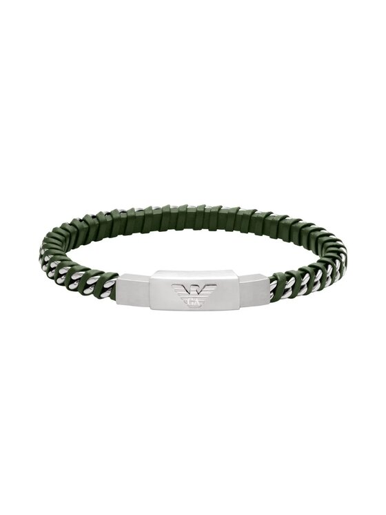 Emporio Armani Emporio Armani Bransoletka EGS3320040 Zielony