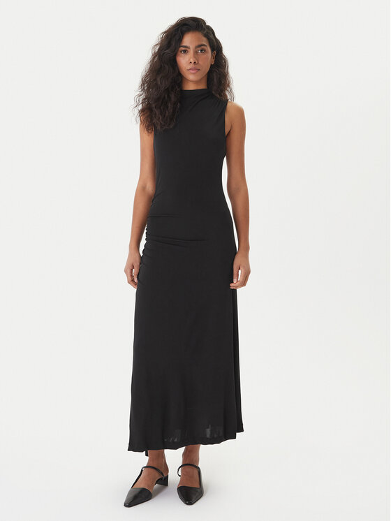 BOSS Rochie de seară Eylai 50557369 Negru Slim Fit