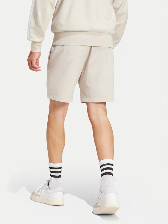 adidas adidas Pantaloni scurți sport Essentials Linear JC9346 Bej Regular Fit