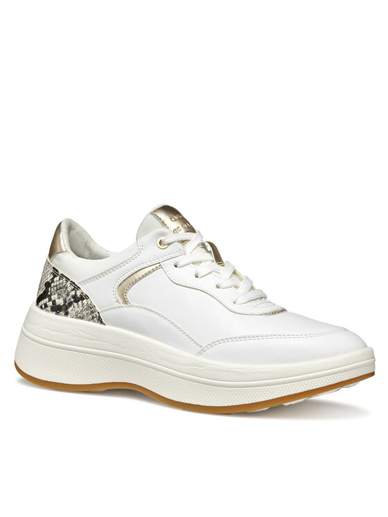 Geox Geox Sneakersy D Spherica Ecub-3 D46WTB 0BCAR C0405 Biały