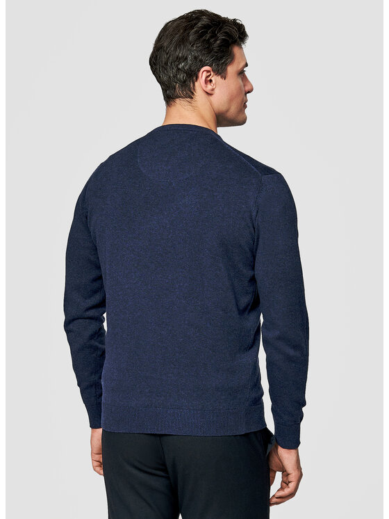 Pako Lorente Pako Lorente Sweter P26SB-2X-002 Granatowy Classic Fit