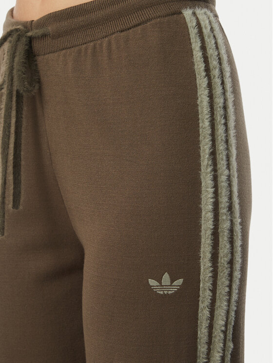 adidas adidas Spodnie dresowe Firebird KS7362 Brązowy Regular Fit