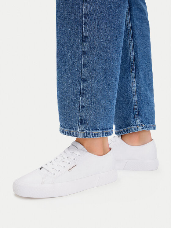 Calvin Klein Calvin Klein Trampki Vulc HW0HW02975 Biały