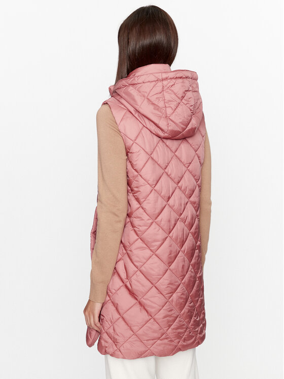 CMP CMP Αμάνικο Μπουφάν 33K3686 Ροζ Regular Fit