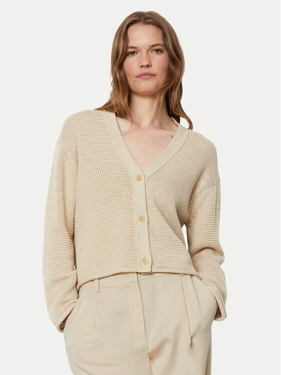 Marc O'Polo Marc O'Polo Ζακέτα 406 6059 61259 Μπεζ Regular Fit
