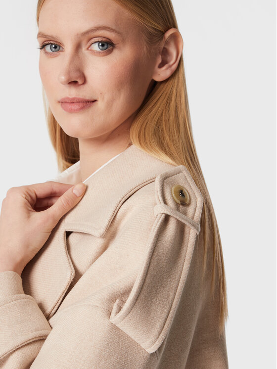 Ba&sh Ba&sh Cappotto di lana Monteau Tonio 1H22TONI Beige Oversize
