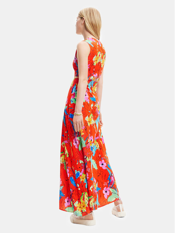 Desigual Desigual Suvekleit 23SWVW73 Punane Regular Fit