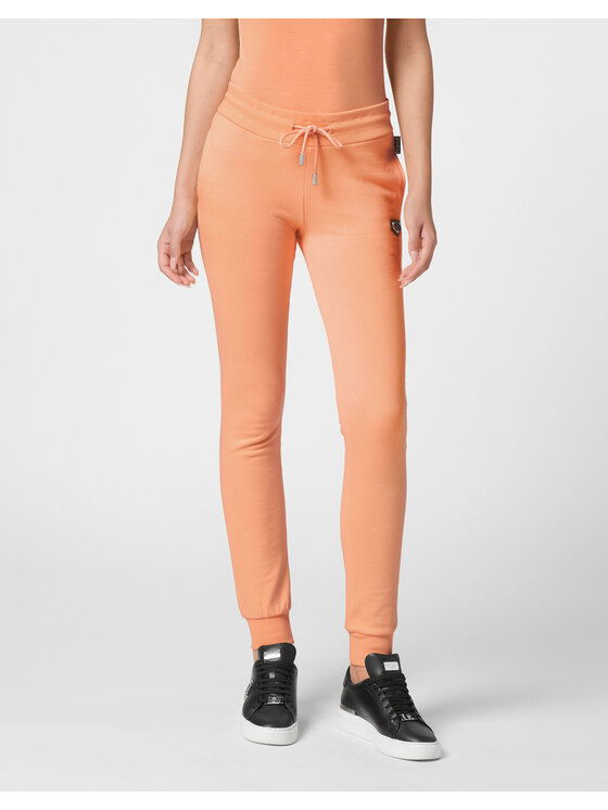 PHILIPP PLEIN PHILIPP PLEIN Joggers kalhoty 9545 Oranžová Regular Fit
