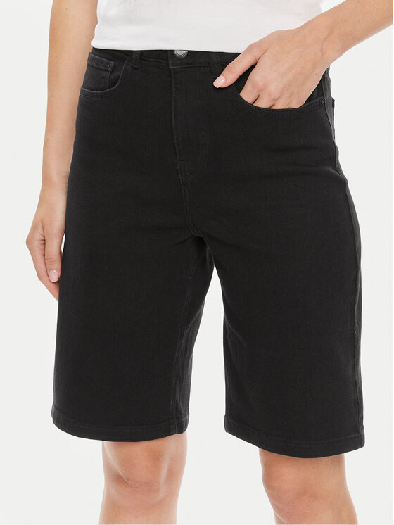 Noisy May Noisy May Pantaloni scurți de blugi Lira 27029398 Negru Regular Fit