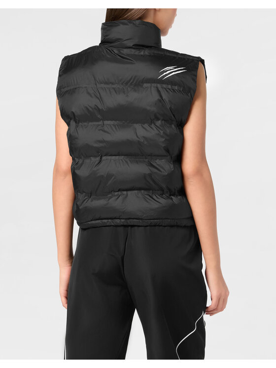 Plein Sport Plein Sport Kamizelka 22961 Czarny Regular Fit