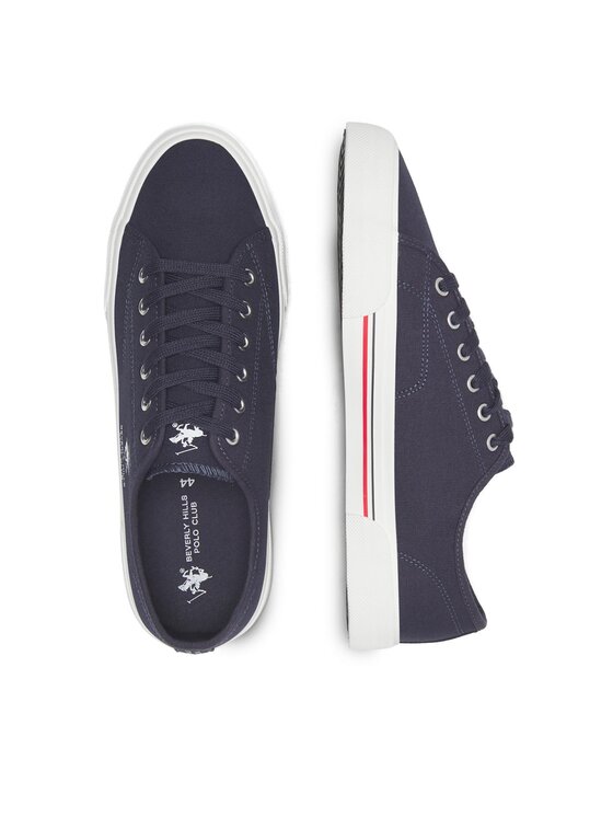 Beverly Hills Polo Club Beverly Hills Polo Club Sneakers aus Stoff M-24MVS5012 Dunkelblau