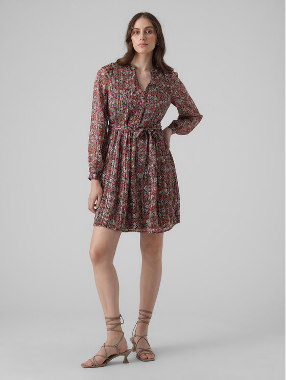 Vero Moda Robe de jour Abby 10291789 Multicolore Regular Fit