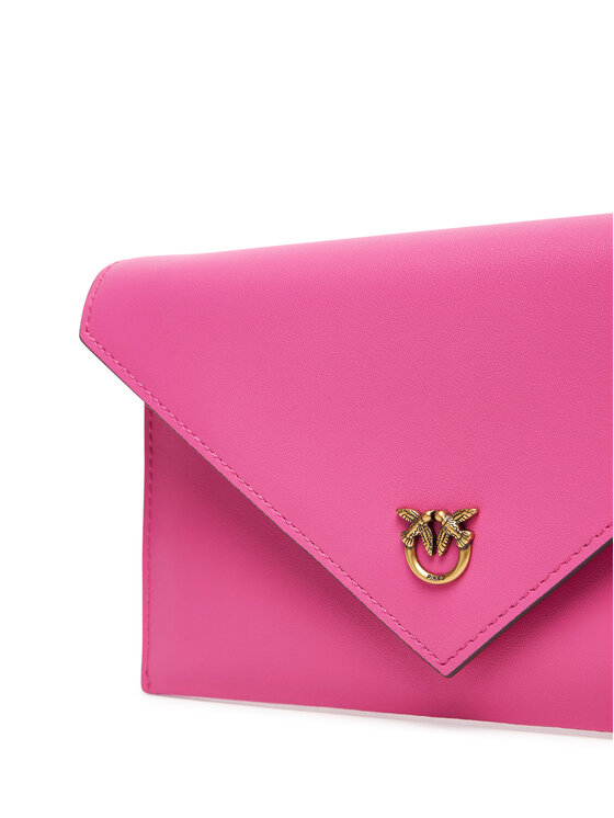 PINKO PINKO Torbica Flat Purse Mini AI 25-26 PCPL 105347 A0F1 Ružičasta