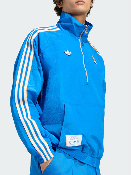 adidas adidas Kurtka wielofunkcyjna 157901 Niebieski jasny Loose Fit