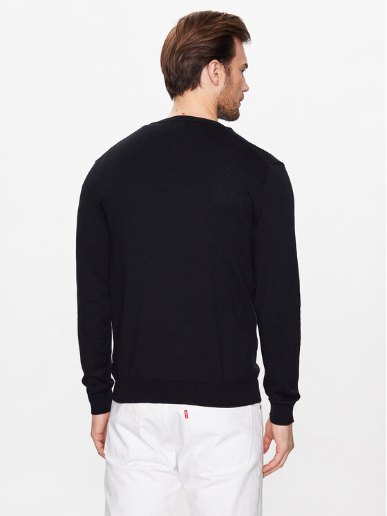 United Colors Of Benetton United Colors Of Benetton Džemper 1098U1I76 Crna Regular Fit