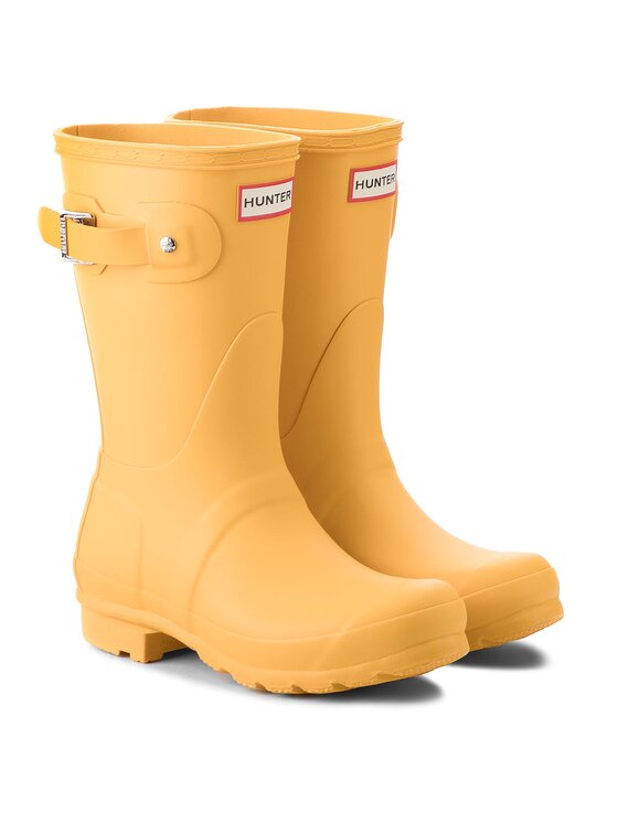 Hunter Hunter Гумени ботуши Original Short WFS1000RMA Жълт