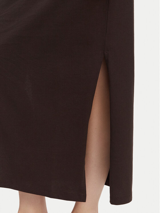 ONLY ONLY Ежедневна рокля Onlmara 15357675 Тъмнокафяв Regular Fit