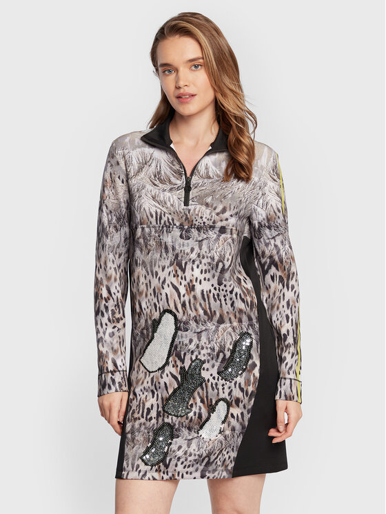 Sportalm Rochie de zi 9855506926 Gri Regular Fit
