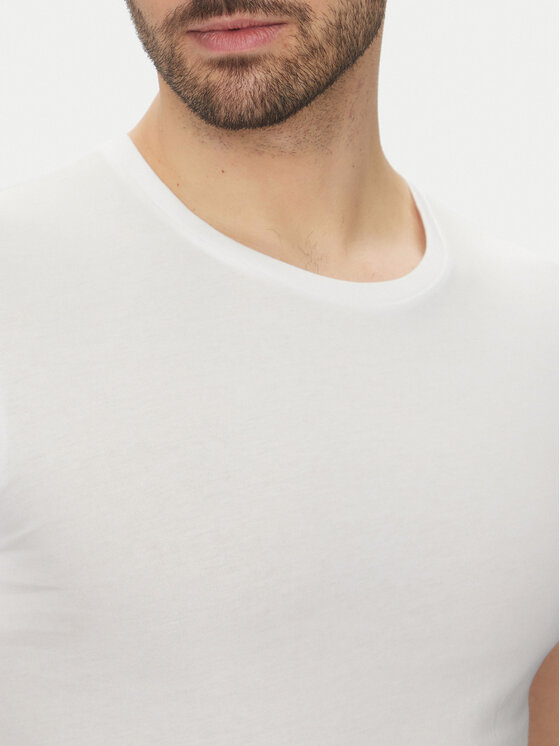 Lacoste Lacoste Set di 3 T-shirt TH9007 Bianco Slim Fit