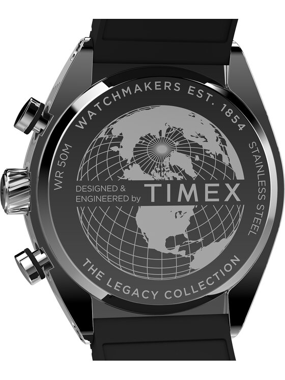Timex Timex Zegarek TW2W64500 Czarny