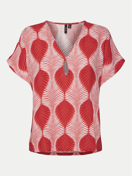 Vero Moda Vero Moda Majica Tula 10308984 Crvena Regular Fit