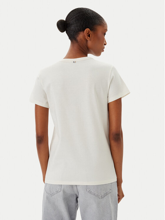 BOSS BOSS Póló Eventsa7 50537598 Ekru Regular Fit