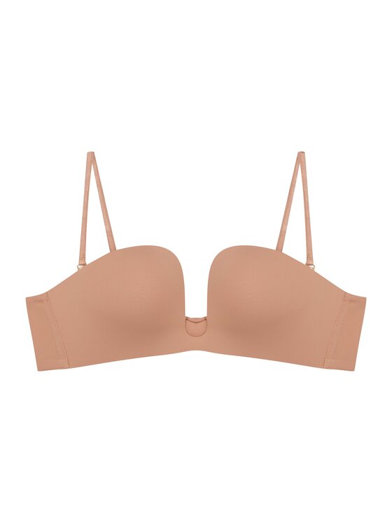 Esotiq Esotiq Biustonosz push-up 43127 Beżowy
