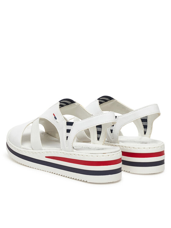 Rieker Rieker Sandalen V02Y5-80 Weiß