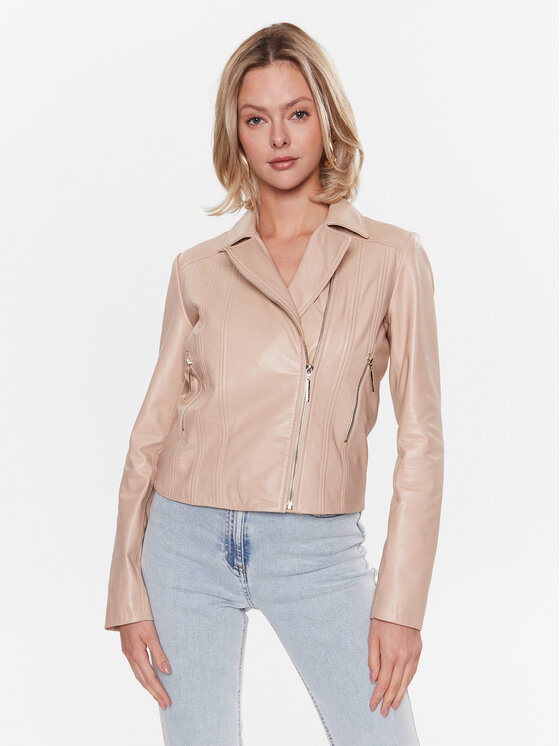 Liu Jo Liu Jo Nahkjope CA3246 P0336 Beež Regular Fit