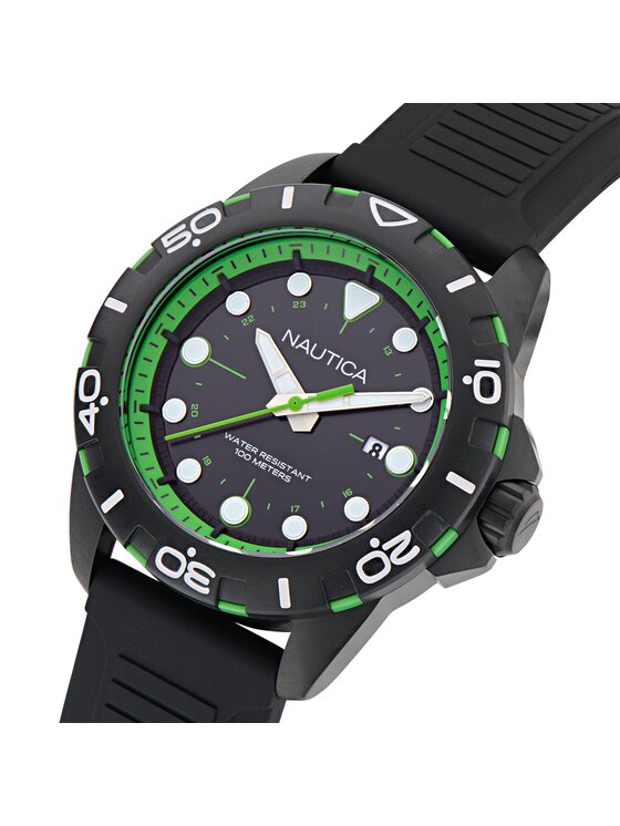 Nautica Nautica Ρολόι NAPNRS402 Μαύρο