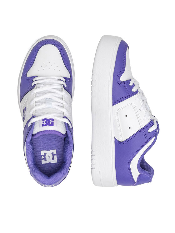 DC Shoes DC Shoes Sneakersy MANTECA 4 PLATFORM ADJS100156-5GW Biały