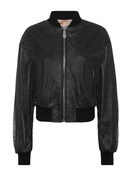 PHILIPP PLEIN PHILIPP PLEIN Giacca di pelle 24275 Nero