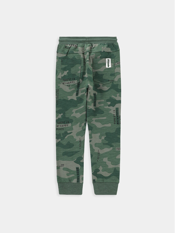 Coccodrillo Coccodrillo Pantaloni da tuta WC4120102NAK Verde Regular Fit