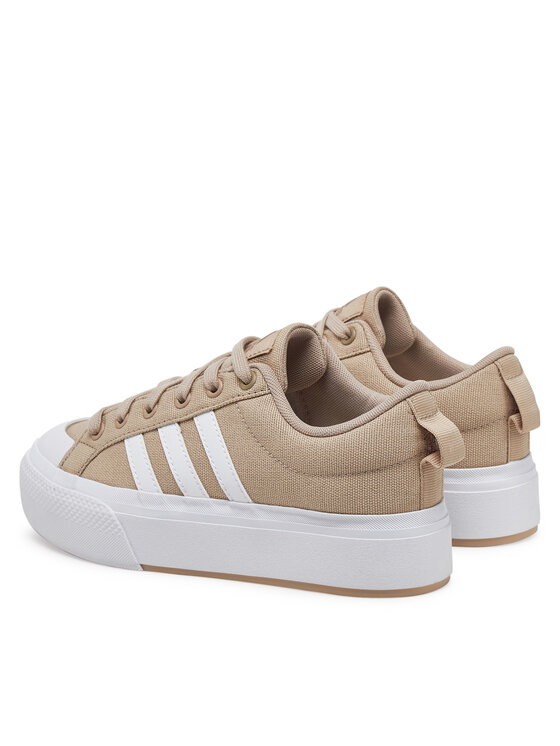 adidas adidas Sneakersy Bravada 2.0 Platform JI1798 Beżowy